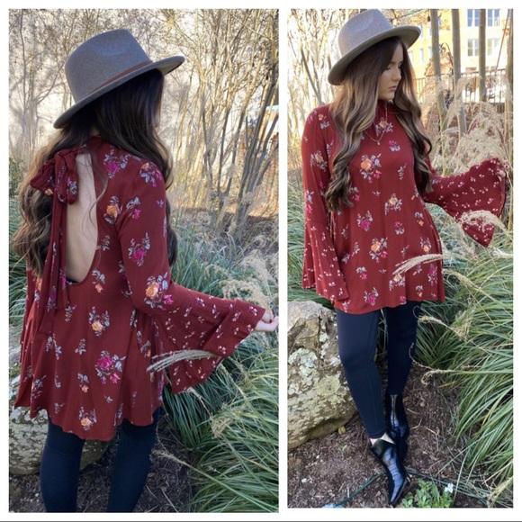 FREE PEOPLE BOHO FLOWY MINI TUNIC BOHEMIAN PRINT DRESS A3C - Picture 4 of 16